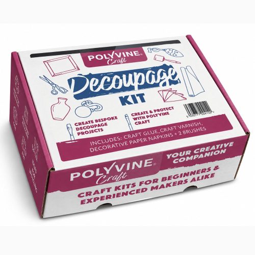 Polyvine Craft Decoupage Kit