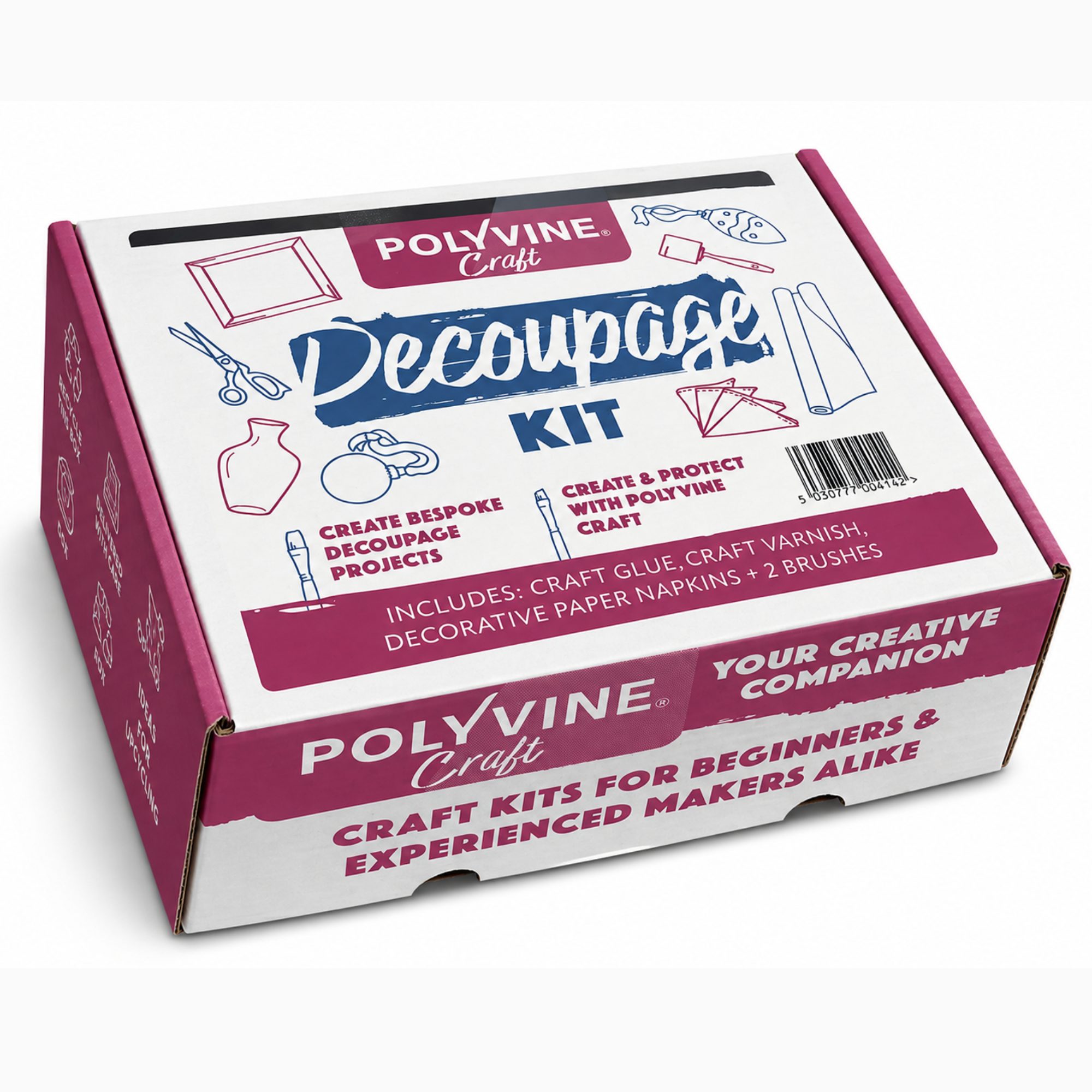 Polyvine Craft Decoupage Kit